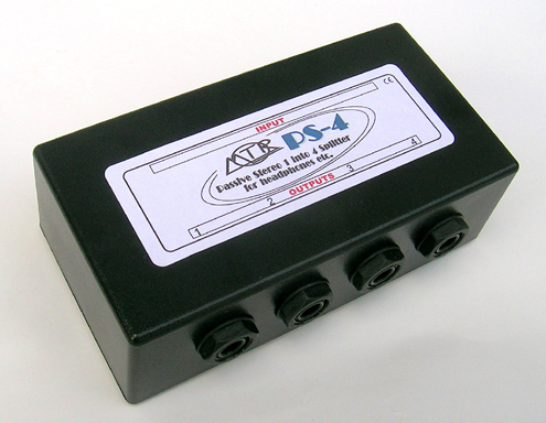 MTR PS-4 stereo passive four-way splitter