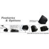 Galaxy Audio PA6-BT mounting options
